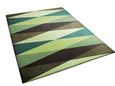 Multicolored Rug with Diamond Pattern | Victor | Urba Rugs